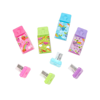 lil’ juicy box scented erasers + sharpeners